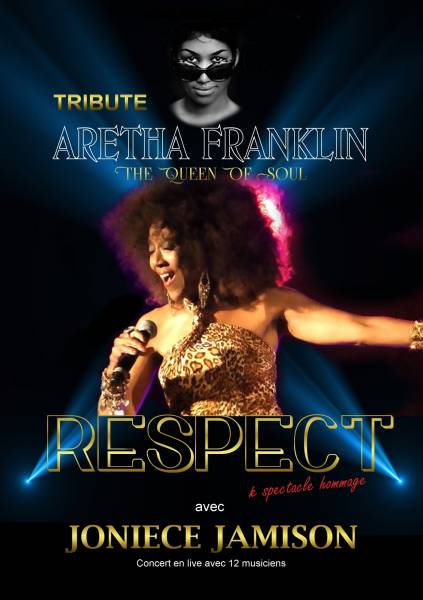 Spectacle hommage à Aretha Franklin par Joeniece Jamisson à Marseille